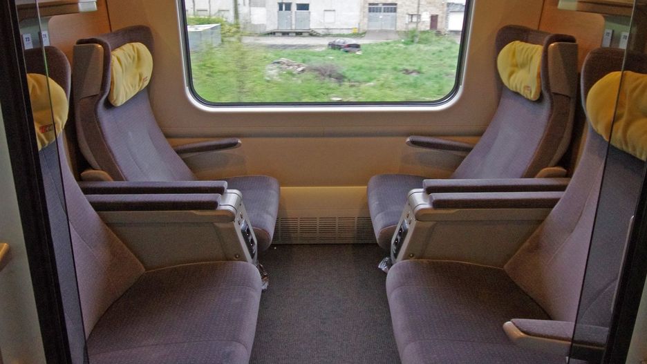 Przedział dla matki z dzieckiem do 6 lat w składzie Pendolino PKP Intercity