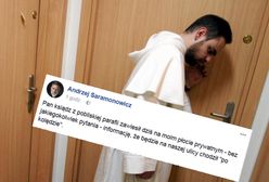 Ksiądz chciał przyjść "po kolędzie" do Saramonowicza. Dostał odpowiedź