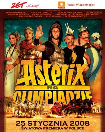 Asterix na Olimpiadzie w telewizji w Niedzielę Wielkanocną, 4.04.2021r.