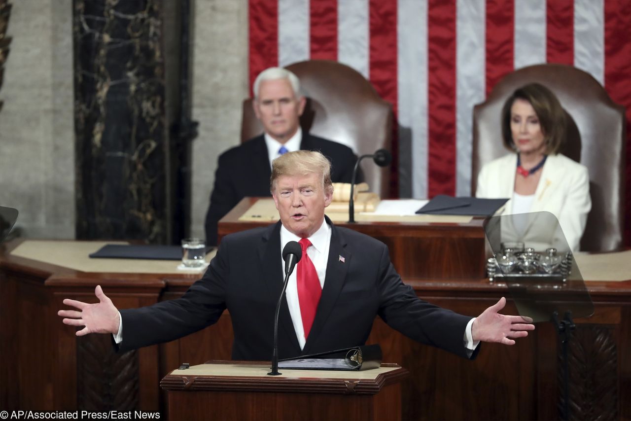 Donald Trump wygłosił doroczne orędzie. Jednym z ważniejszych elementów był apel o jedność narodu i budowę muru