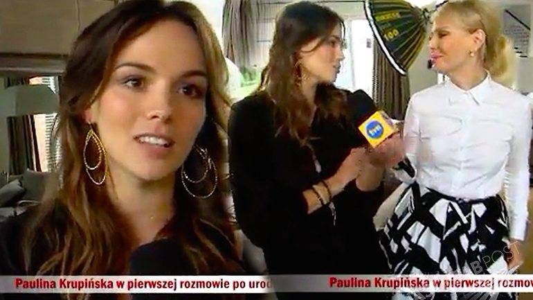 Paulina Krupińska w pierwszym wywiadzie po porodzie. Opowiedziała o córce Antosi
