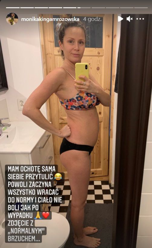 Monika Mrozowska pokazała ciało po porodzie