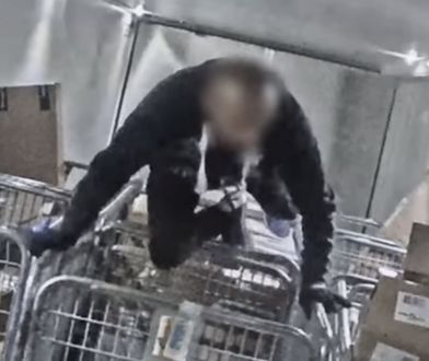 Okradali jadące ciężarówki. Kamery nagrały złodziei w akcji