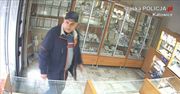 Ukradł paletę ze złotą biżuterią. Policja publikuje jego wizerunek