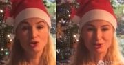 Joanna Brodzik nagrała wideo ze świątecznymi życzeniami! Specjalnie dla fanów aktorka założyła na siebie...