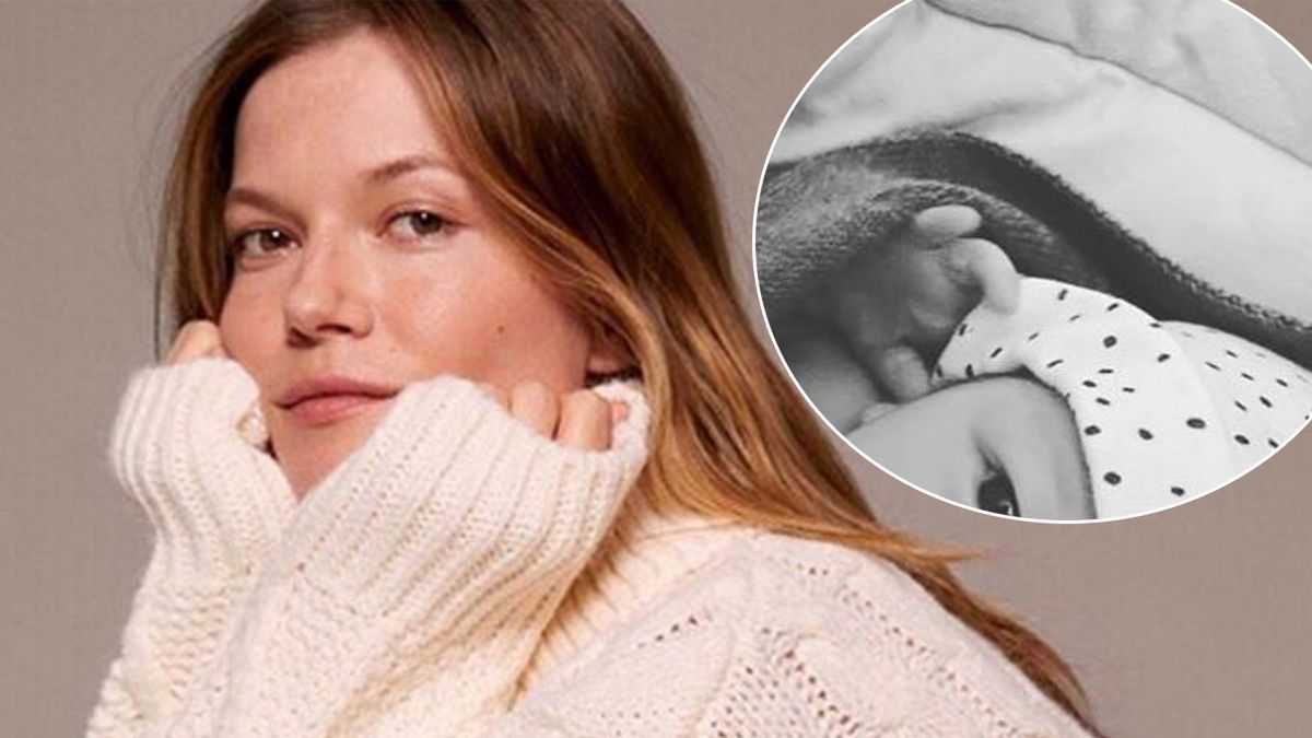 Kasia Struss urodziła! Modelka nie trzymała fanów w niepewności i pokazała zdjęcie prosto ze szpitala. Syn czy córka?