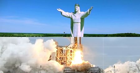 Jezus ze Świebodzina gwiazdą teledysku Cassiusa