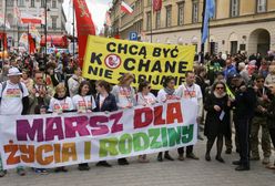 "Chcą być kochane, nie zabijane". Ulicami polskich miast przeszły Marsze dla Życia i Rodziny