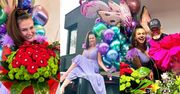 Morze kwiatów, balony, prezenty. 38. urodziny Maja Rutkowski celebrowała na bogato