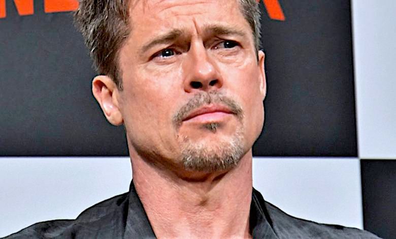 Brad Pitt smutny