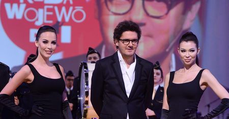 Wojewódzki przyszedł na ramówkę TVN z ochroną? Siedział z dala od wszystkich gwiazd