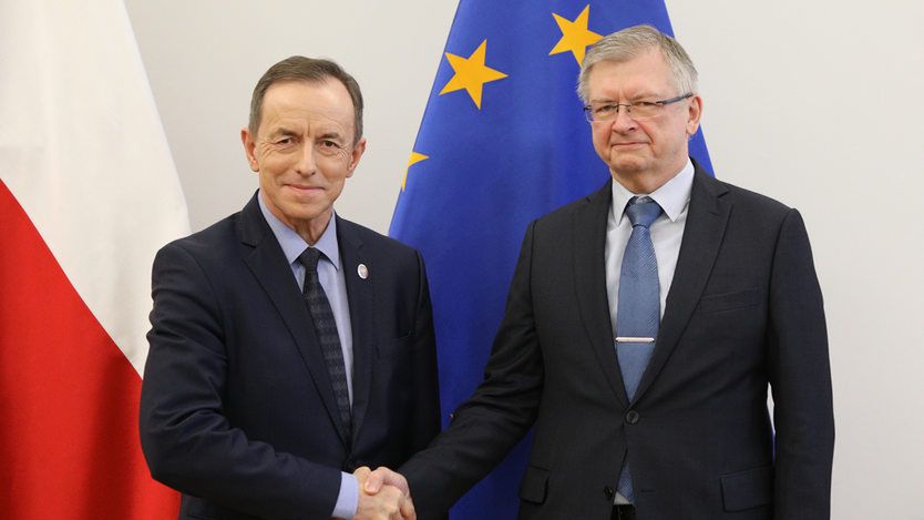 Tomasz Grodzki i ambasador Rosji Siergiej Andriejew