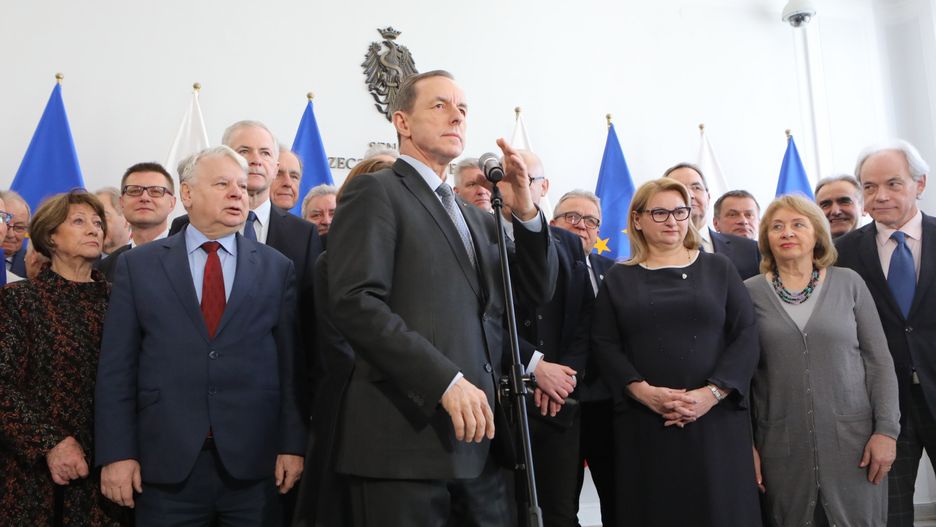 Marszałek Senatu Tomasz Grodzki