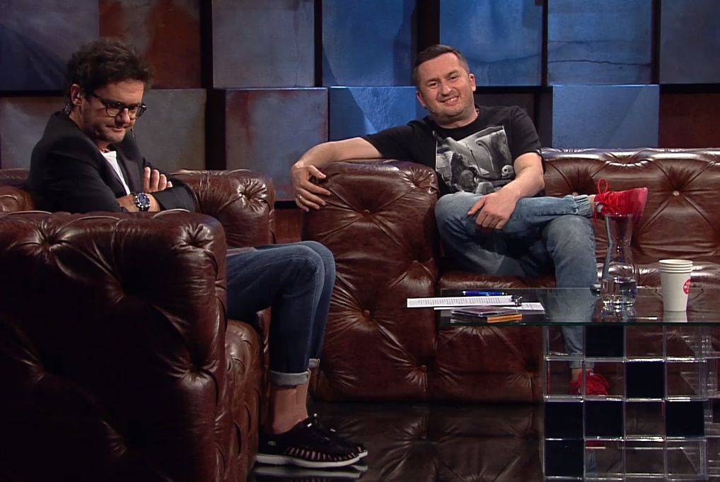 Norbi i Wojewódzki zrobili sobie szkolarską pogadankę. Coraz gorszy poziom programu