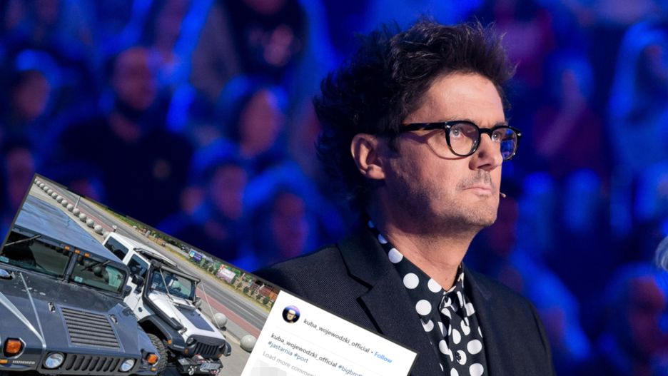 Kuba Wojewódzki lubi chwalić się samochodami