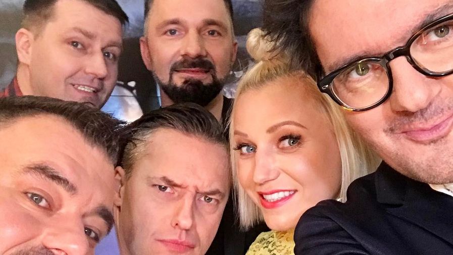 Na kanapie Wojewódzkiego zasiadła Daria Ładocha i Kabaret Młodych Panów