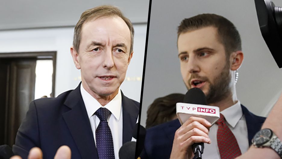 Tomasz Grodzki odpowiadając dziennikarzowi TVP Info, nie pozwolił sobie przerwać