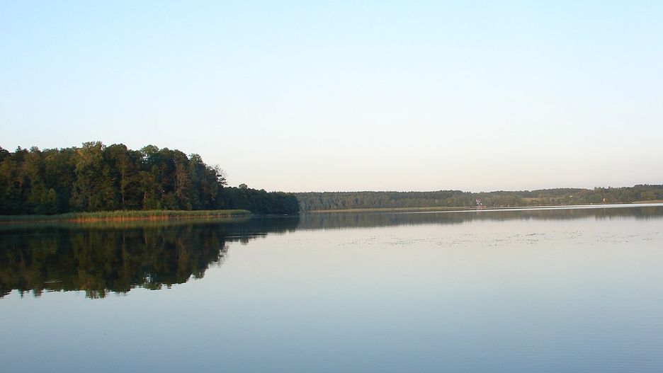 Jezioro Gielądzkie na Mazurach
