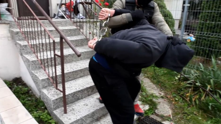 Zatrzymanie jednego z podejrzanych o handel ludźmi