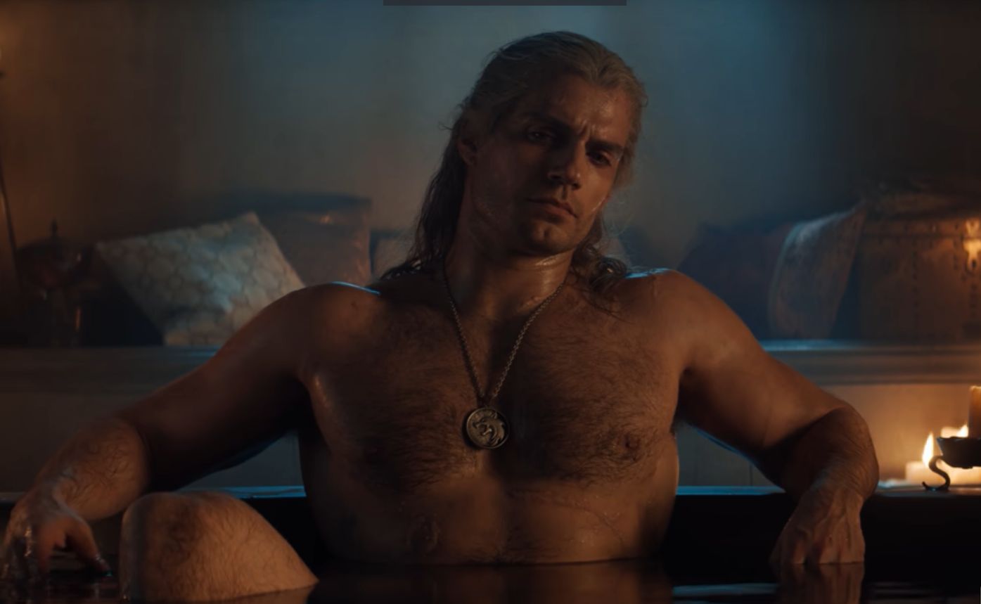 Henry Cavill jako Geralt w serialu "Wiedźmin" Netfliksa 