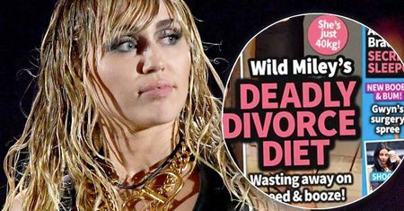 Miley Cyrus jest przeraźliwie chuda. Nowe zdjęcia szokują. "Waży 39 kilo"