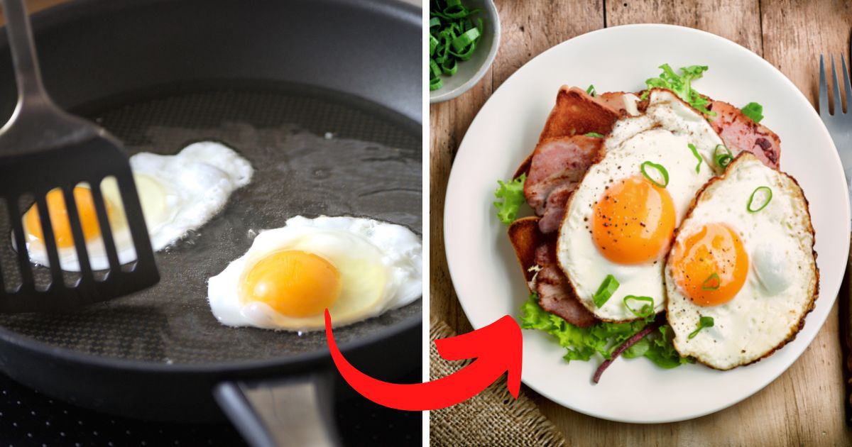 Na jakim tłuszczu należy smażyć jajka sadzone? Olej nie jest najlepszym wyborem