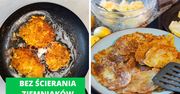 Genialne placki ziemniaczane bez obierania i tarcia ziemniaków. Robią się niemal same w minutę