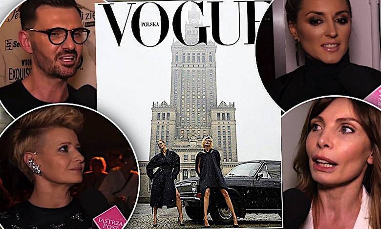 Gwiazdy oceniły okładkę "Vogue Polska". Kto jest na tak, a kto na nie? [WIDEO]