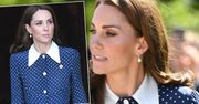 Księżna Kate pokazała zgrabne nogi w zwiewnej sukience w groszki! Kreacja wyprzedała się w niecałą godzinę!