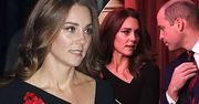 Smutna Księżna Kate na koncercie w Royal Albert Hall. W kreacji za 10 tysięcy złotych wyglądała przepięknie!
