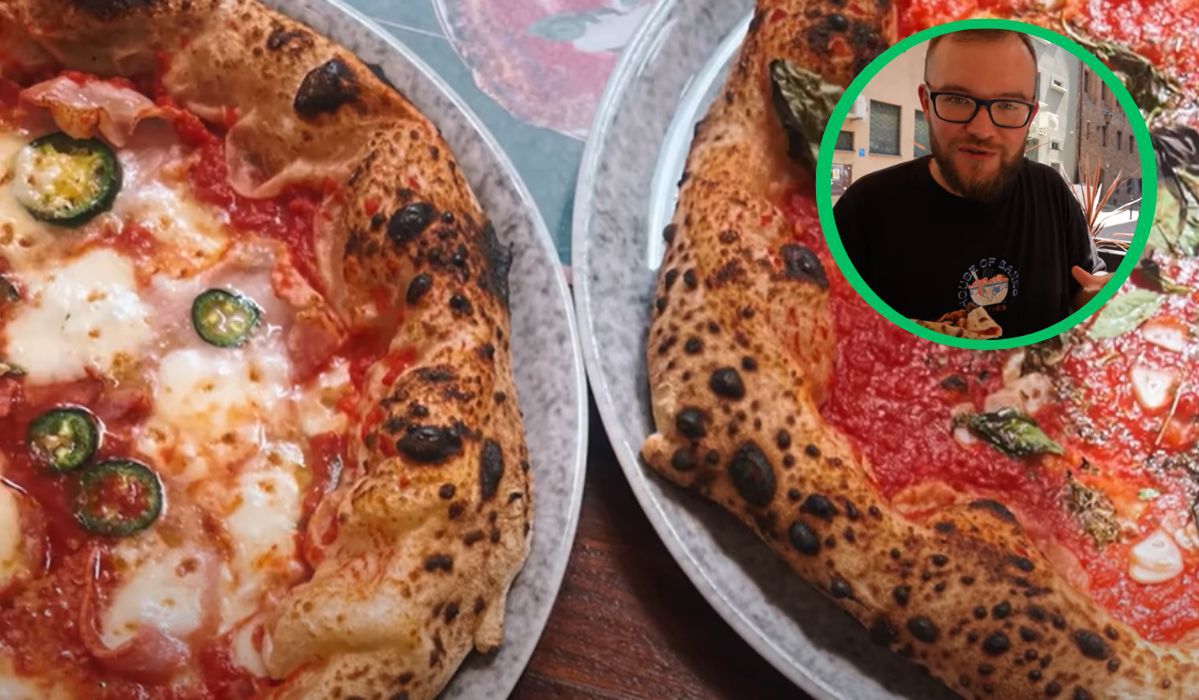 Znany Youtuber odwiedził gdańską pizzerię, aby ocenić pizzę neapolitańską/źródło: YT/www.youtube.com/@maciejje