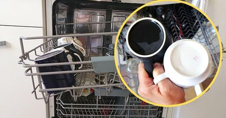 Opcja w zmywarce, dzięki której woda nie zbiera się na naczyniach
