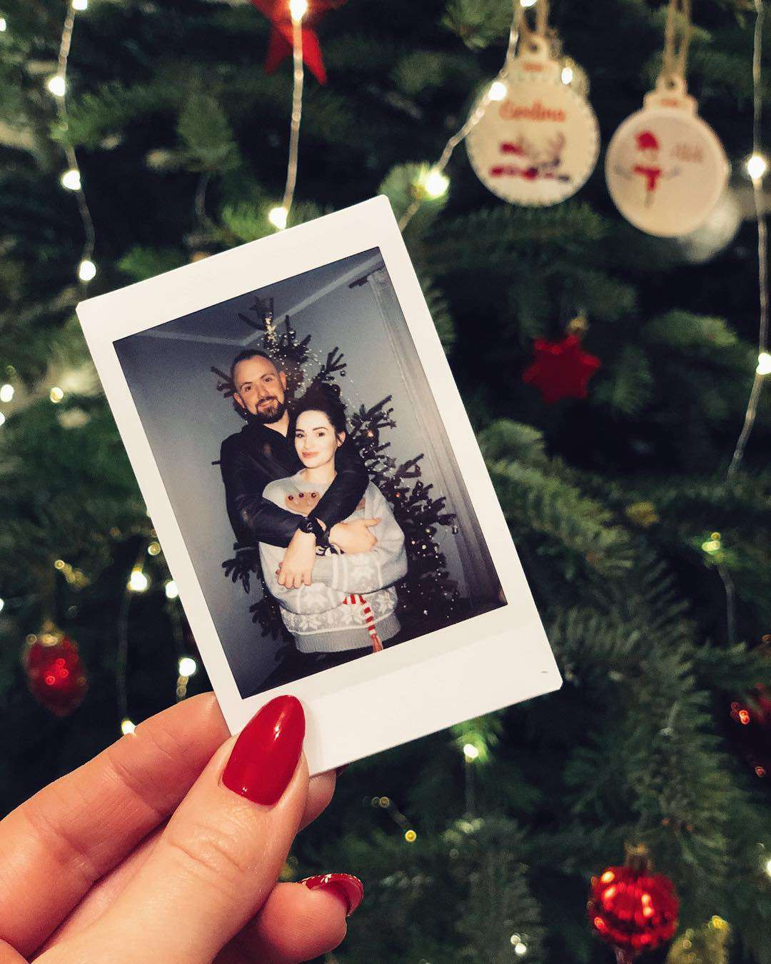 Ewelina Lisowska z partnerem – Boże Narodzenie, święta 2018