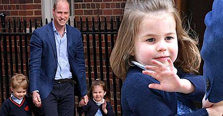 George i Charlotte odwiedzili księżną Kate w szpitalu i poznali swojego braciszka! 3-letnia księżniczka wyrasta na nową królową ludzkich serc!
