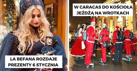 8 najdziwniejszych zwyczajów świątecznych! Spotkasz je na całym Świecie nie tylko w Wigilię