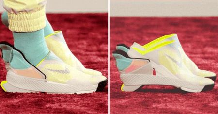 Innowacyjne buty Nike, które z łatwością można założyć bez użycia rąk. One ułatwiają życie