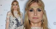 Stylowa Monika Olejnik na Balu Dobroczynnym! Dziennikarka postawiła na koronki