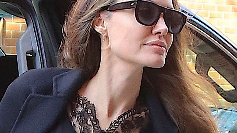 Angelina Jolie siwe włosy