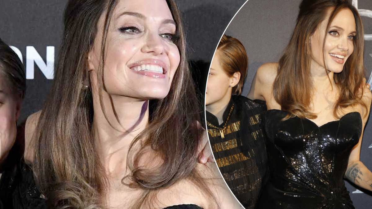 Angelina Jolie promuje "Czarownicę 2" z Shiloh Jolie-Pitt. Córka gwiazdy to skóra zdjęta z ojca