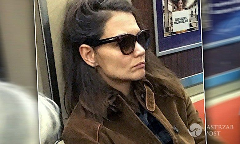 To naprawdę ona?! Słynna aktorka przyłapana w metrze bez makijażu i w rozczochranych siwych włosach