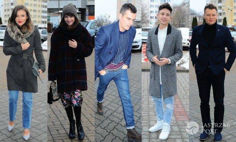 Gwiazdy na imprezie "Choinki Jedynki": Edyta Herbuś, Agnieszka Więdłocha, Antoni Pawlicki, Dawid Kwiatkowski, Rafał Brzozowski...