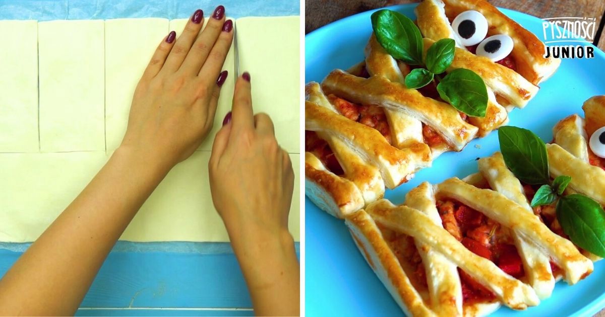 Mumia - ciekawe przekąski z ciasta francuskiego