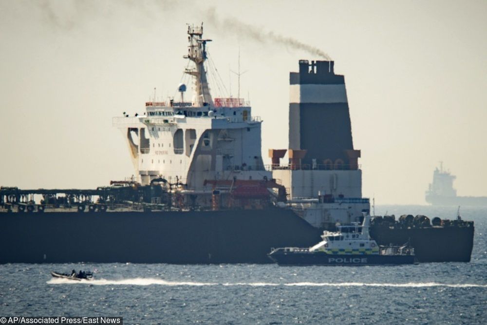 Gibraltar. Wielka Brytania zwróci statek Iranowi. Stawia jeden warunek