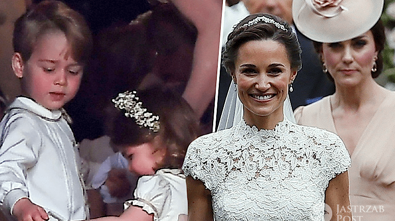 Księżniczka Charlotte na ślubie Pippy Middleton