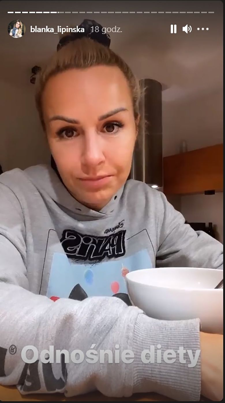 Blanka Lipińska o swojej diecie