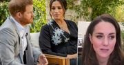 Kate z nietęgą miną przyłapana przez paparazzi po wywiadzie Meghan i Harry'ego. Reakcja księżnej mówi więcej niż tysiąc słów