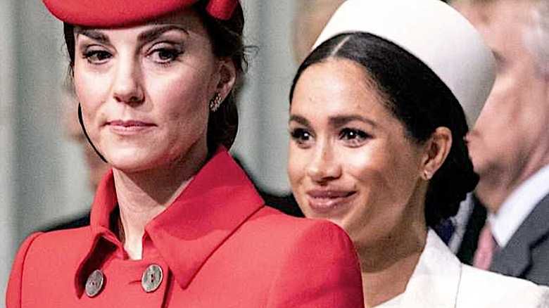 Meghan Markle i księżna Kate