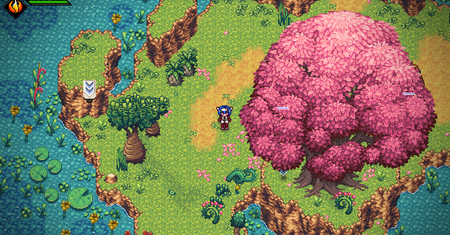 CrossCode. Lea: Hi!