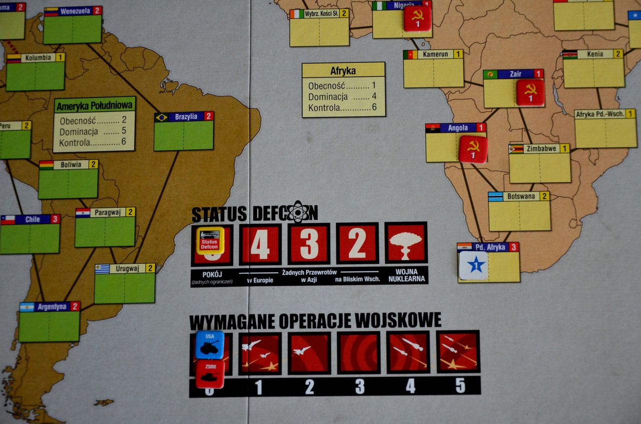 Twilight Struggle - recenzja. Zimna Wojna. Trudna Wojna. Moja Wojna