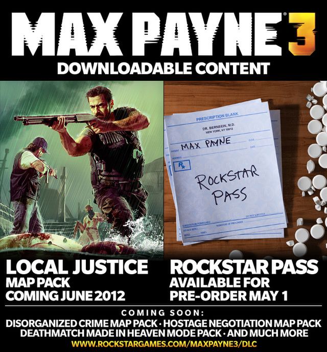 Dodatki do Max Payne 3 wystarczą do końca roku